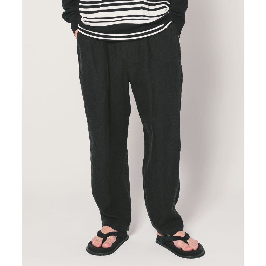 BEDWIN & THE HEARTBREAKERS 10L LINEN WIDE PANTS BEDWIN & THE HEARTBREAKERS 10L LINEN WIDE PANTS