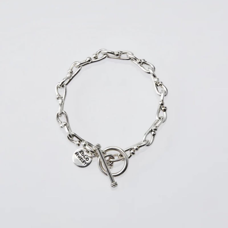 XOLO MEXICO ブレスレット　美品 シンプルながら存在感】XOLO JEWELRY：Multi Bead Link Bracelet