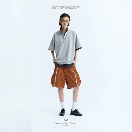 GOOPiMADE P/O - Extremely Light Polo Shirt