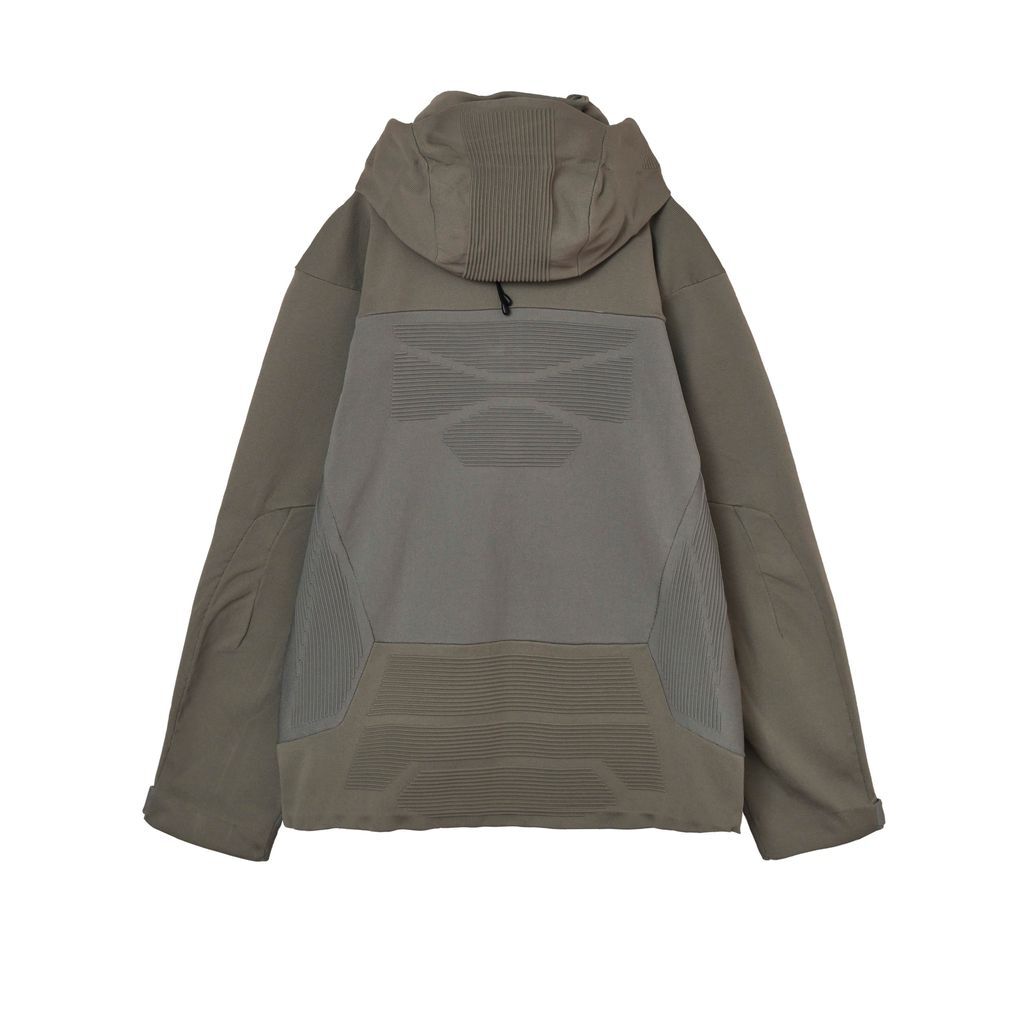 MAGIC STICK KNITTING SHELL JKT | MAROON