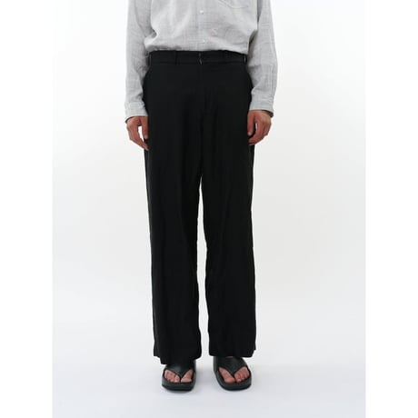 marka Linen x Organic Cotton x Silk Light Moleskin / Military Slacks