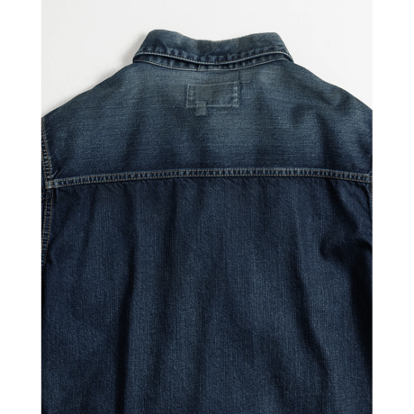 ANACHRONORM DAMAGED DENIM JACKET DARK INDIGO