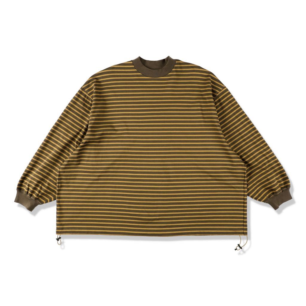 b*b様 イズネス　BALLOON STRIPES LONG SLEEVE T is-ness (イズネス) BALLOON STRIPES LONG SLEEVE T SHIRT