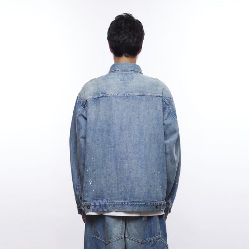 TRIBAL streetwear トライバル　デニムジャケット　アメリカ製 TRIBAL streetwear トライバル デニムジャケット アメリカ製