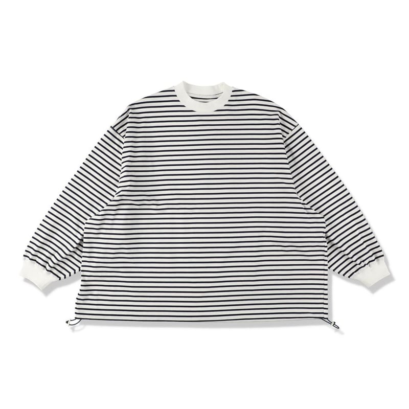 b*b様 イズネス　BALLOON STRIPES LONG SLEEVE T BALLOON STRIPES LONG SLEEVE T SHIRT | is-ness online shop