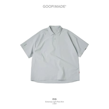 GOOPiMADE P/O - Extremely Light Polo Shirt