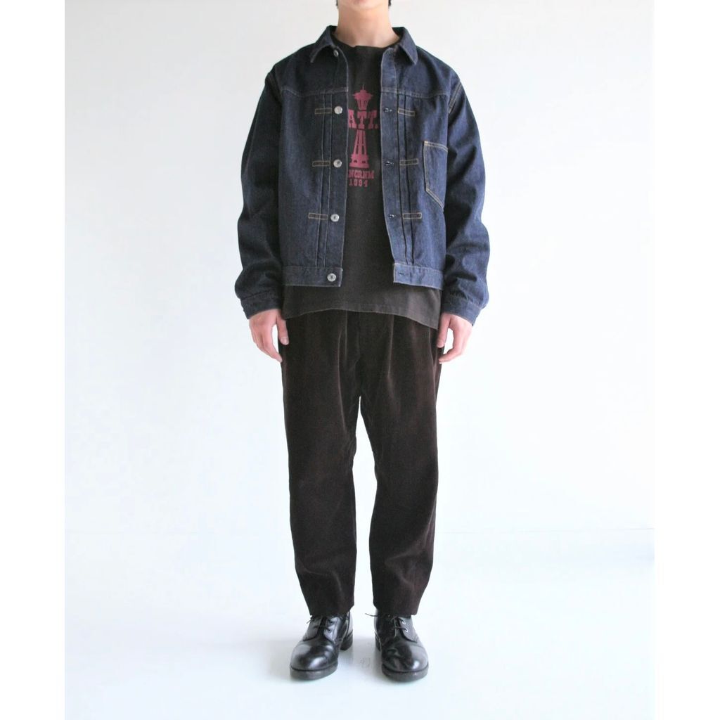 ANACHRONORM FRONT TUCK DENIM JACKET INDIGO(ONE