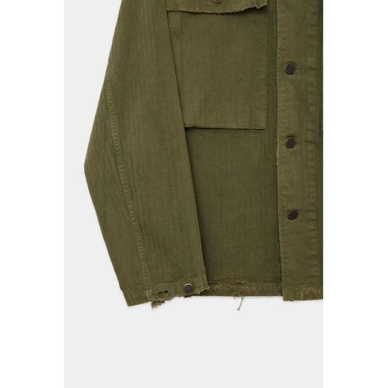 marka ORGANIC COTTON HERRINGBONE M-43 JACKET |  