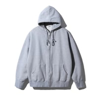 FOUNDOUR COTTON FRENCH TERRY ZIP UP HOODIE