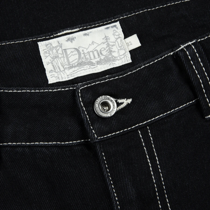 Dime CLASSIC BAGGY DENIM PANTS | MAROON