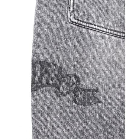 Liberaiders  DAMAGED DENIM SARROUEL PANTS