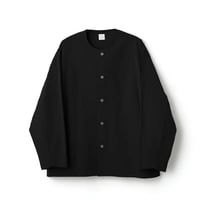 ORCIVAL OR-B0495 Twill Dump Collarless Shirt 26AW