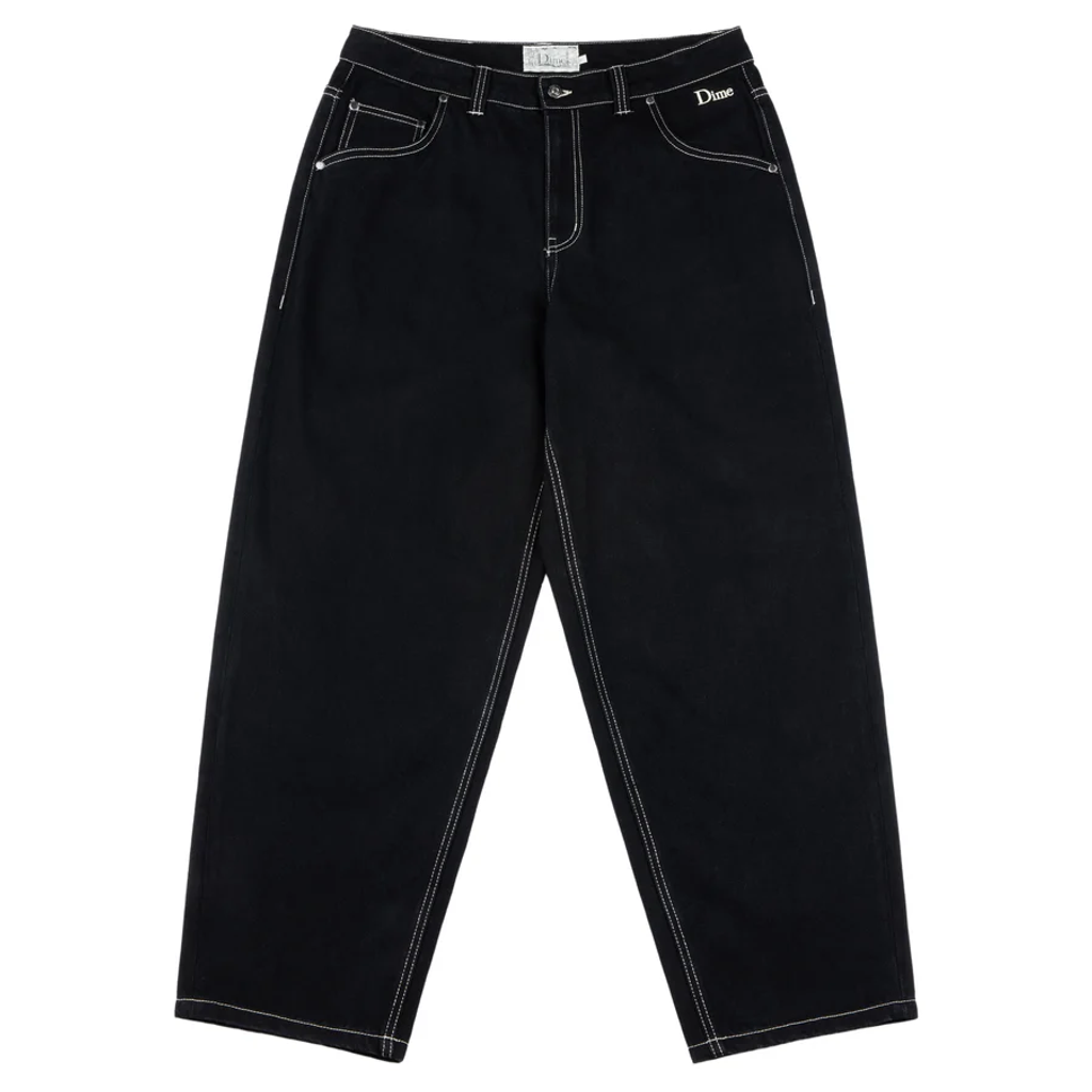 Dime CLASSIC BAGGY DENIM PANTS | MAROON