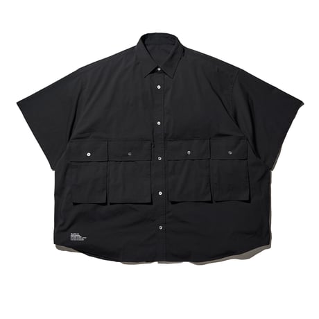FreshService MICRO TYPEWRITER FLAP POCKET S/S SHIRT