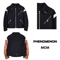 P+M / PHENOMENON WOOL FULLING MOTORCYCLE JKT