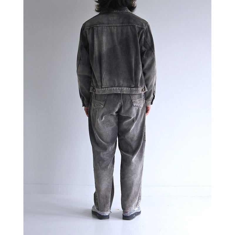 ANACHRONORM SULFUR DYED CORDUROY FRONT TUCK JA