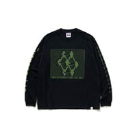 BEDWIN & THE HEARTBREAKERS L/S PRINTED TEE "JAH"