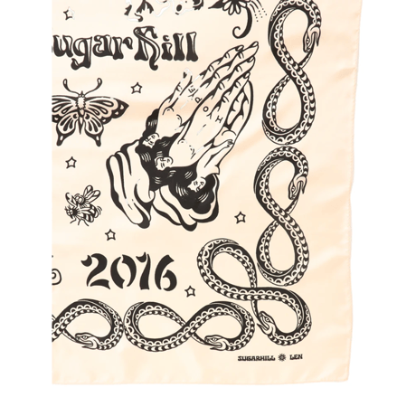 SUGARHILL SILK SCARF
