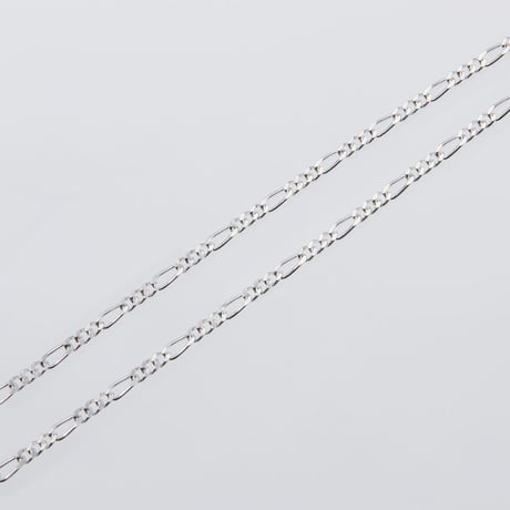 XOLO JEWELRY Figaro Link Necklace 2mm 50cm