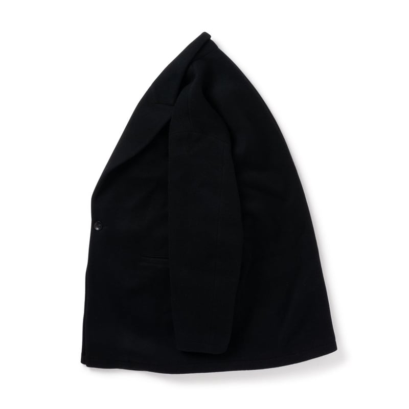 SON OF THE CHEESE Wool Over Coat(BLACK) | MAROON