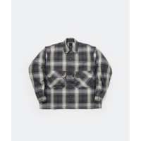 DAIWA PIER39 TECH SPORTS OPEN COLLAR SHIRT L/S BIG TARTAN BE-81026W