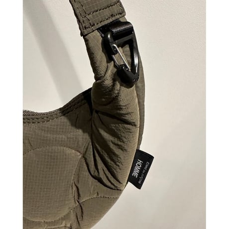 COMME des GARCONS HOMME NYLON RIPSTOP QUILTING BAG（KAHKI）