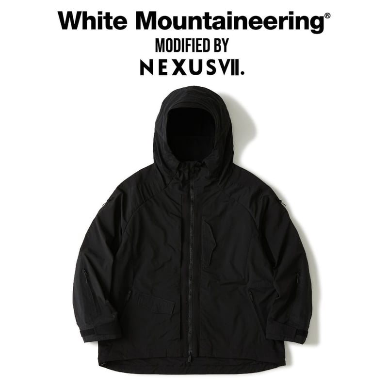 ＷＭ　×　ＮＥＸＵＳ　ＳＥＶＥＮ．ＨＯＯＤＥＤ　ＬＵＧＧＡＧＥ　ＰＡＲＫＡ WM × NEXUSⅦ. HOODED LUGGAGE PARKA - White Mountaineering