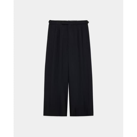 marka 2/72 Wool Tropical Washer Two Tuck Baggy Trousers