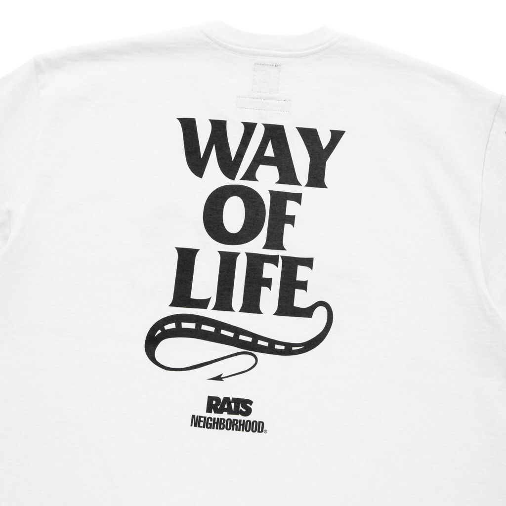 20th RATS ×NEIGHBORHOOD tシャツ　新品　サイズXL RATS - 20TH RATS x NH TEE (BLACK) / ラッツ 20周年記念