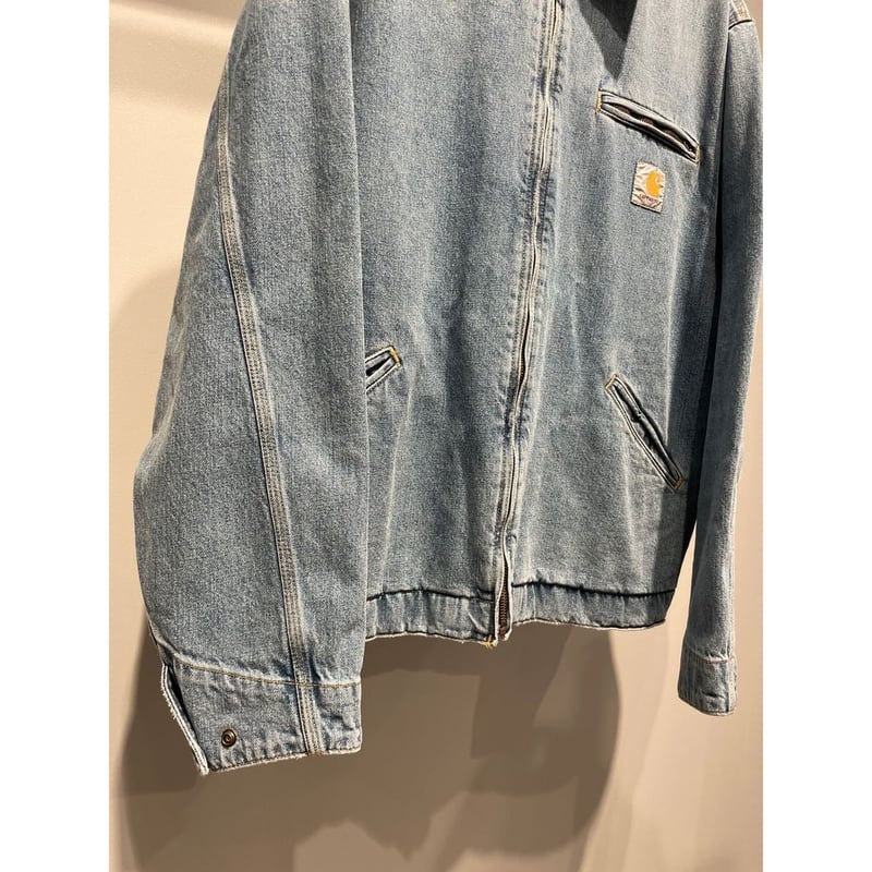 CARHARTT WIP OG Detroit Jacket (Blue Burst Wash CARHARTT WIP OG Detroit Jacket (Blue Burst Wash