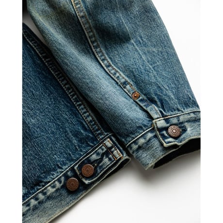 ANACHRONORM  FRONT TUCK DENIM JACKET