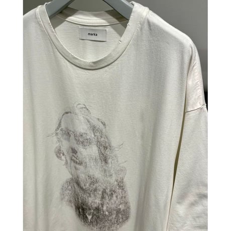 MARKA × LINEAGE CORE DAMAGE PRINT TEE