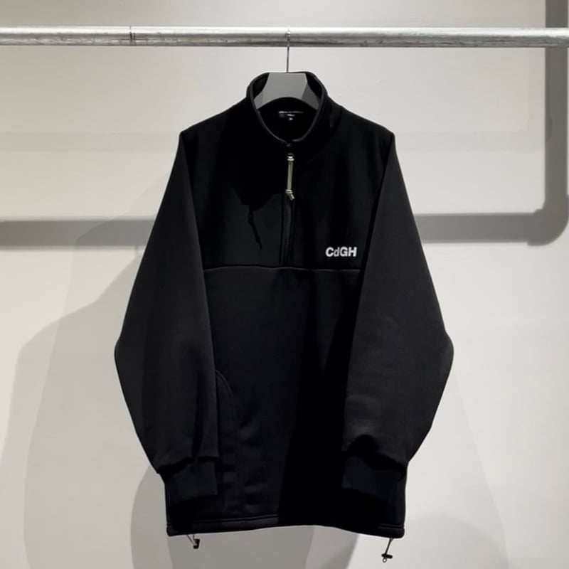 COMME des GARCONS HOMME CdGH エステル裏毛 プルオーバー (BLA COMME des GARCONS HOMME CdGH エステル裏毛 プルオーバー (BLA