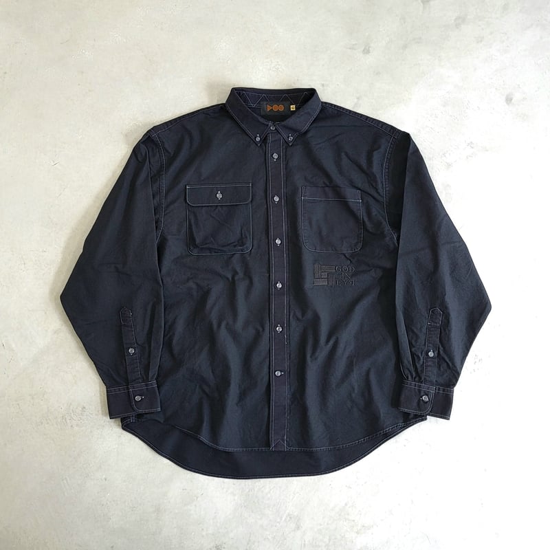 VOO NEO INDIGO SHIRTS (BLACK) | MAROON
