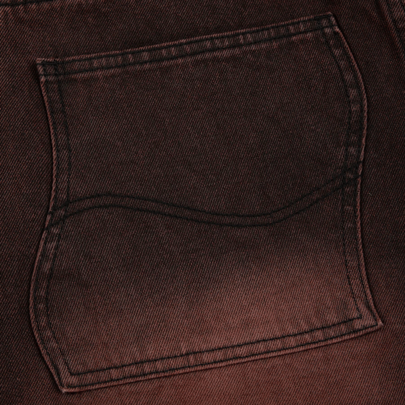 Dime CLASSIC BAGGY DENIM PANTS | MAROON