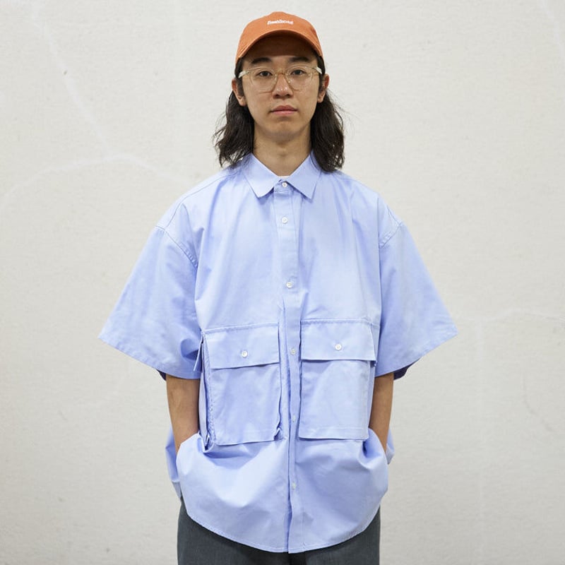 FreshService “QDRY OXFORD FLAP POCKET S/S SHIRT FreshService “QDRY OXFORD FLAP POCKET S/S SHIRT
