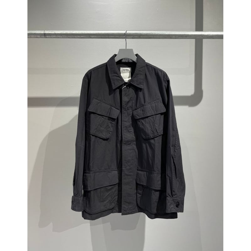 YAECA LIKE WEAR JUNGLE FATIGUE JACKET | MAROON