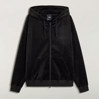 Y-3 U VELVET ZIP HOODIE