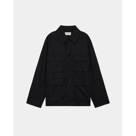MARKAWARE ORGANIC COTTON VOILE YARN TWILL 4POCKETS JACKET