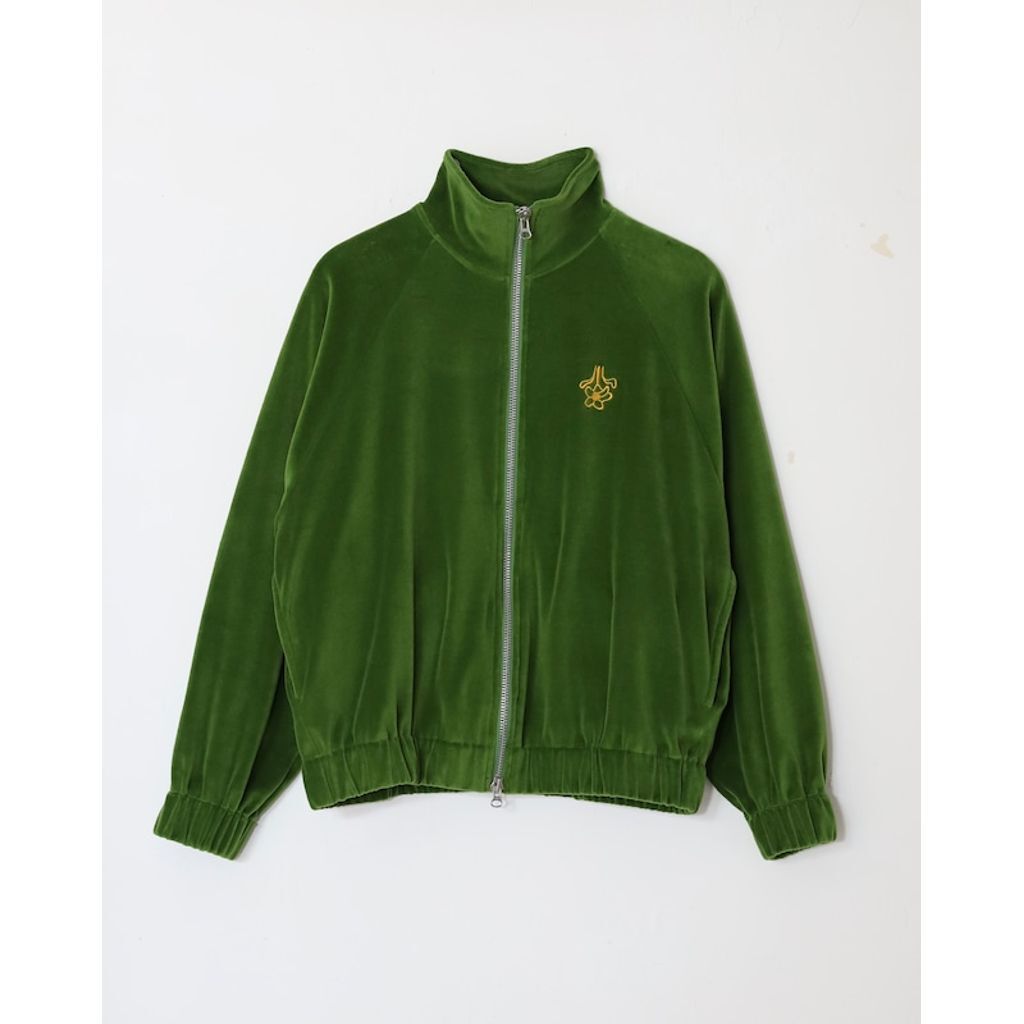 AMBERGLEAM Velor Pile Drivers Jacket | MAROON