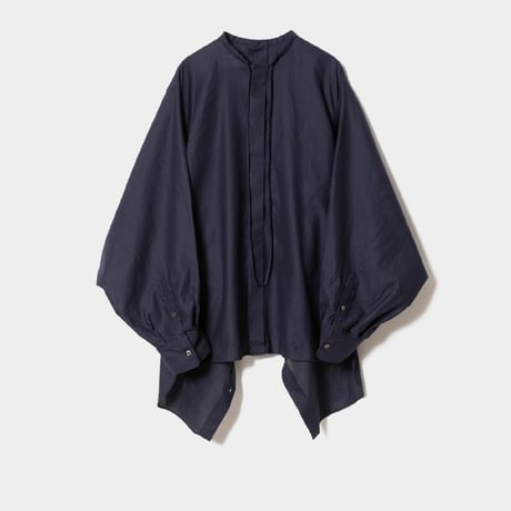 beautiful people double-end leno cloth tuxedo blouse