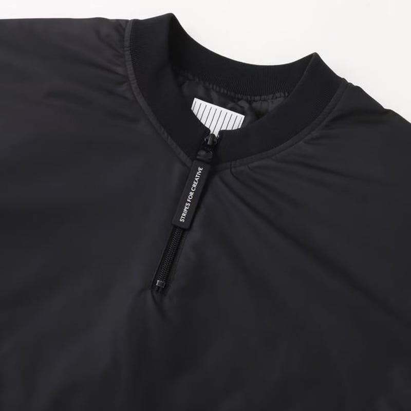 S.F.C BASEBALL HALF ZIP JACKET | MAROON