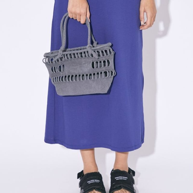 beautiful people konbu knit shopping busket bag beautiful people konbu knit shopping busket bag
