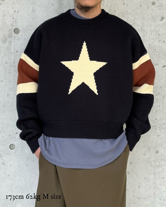 AMBERGLEAM Star Warm Sweater | MAROON