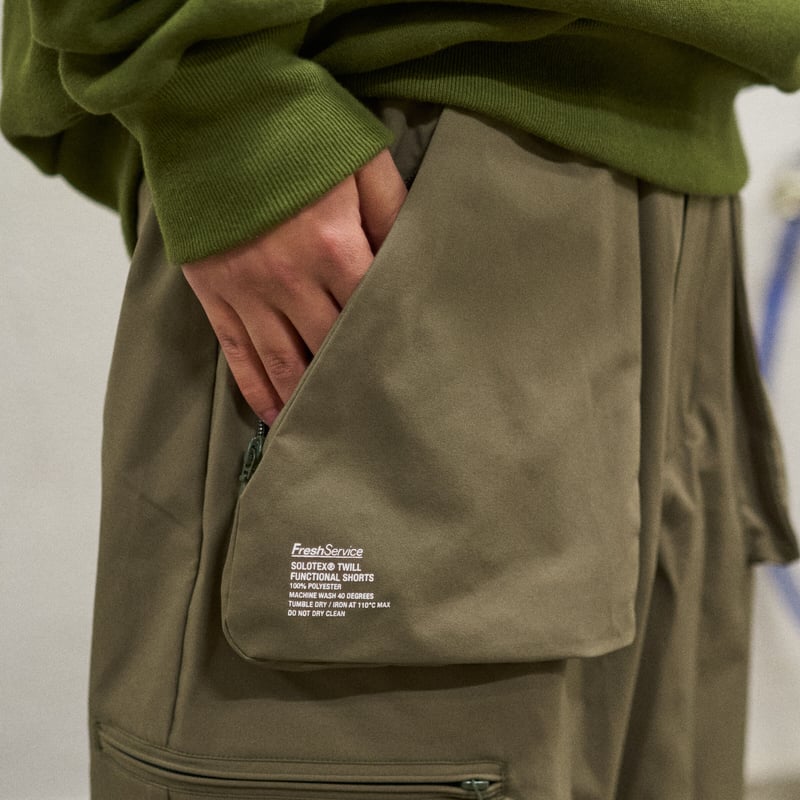 FreshService SOLOTEX TWILL FUNCTIONAL SHORTS |