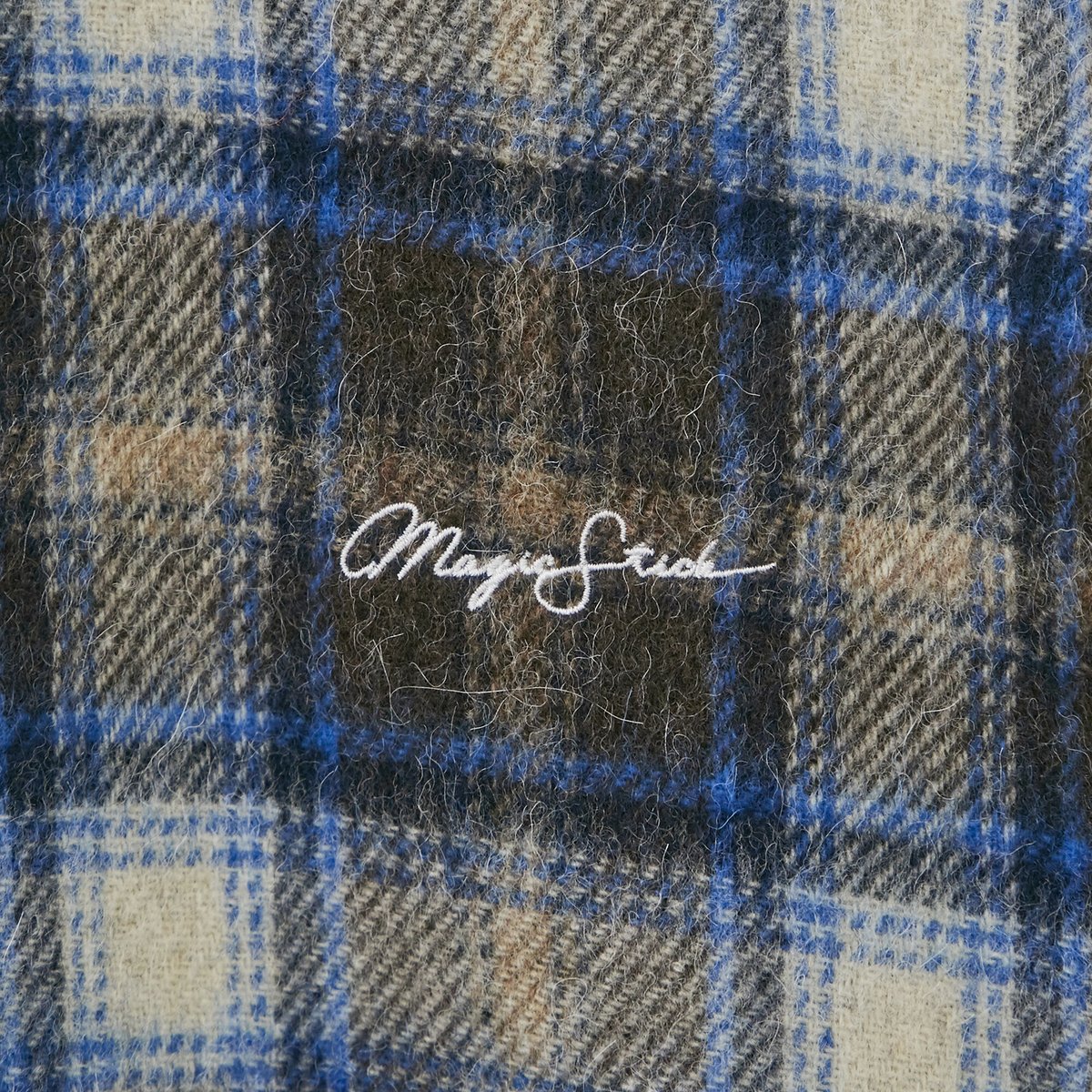MAGIC STICK 2 Face Flannel Shirt | MAROON