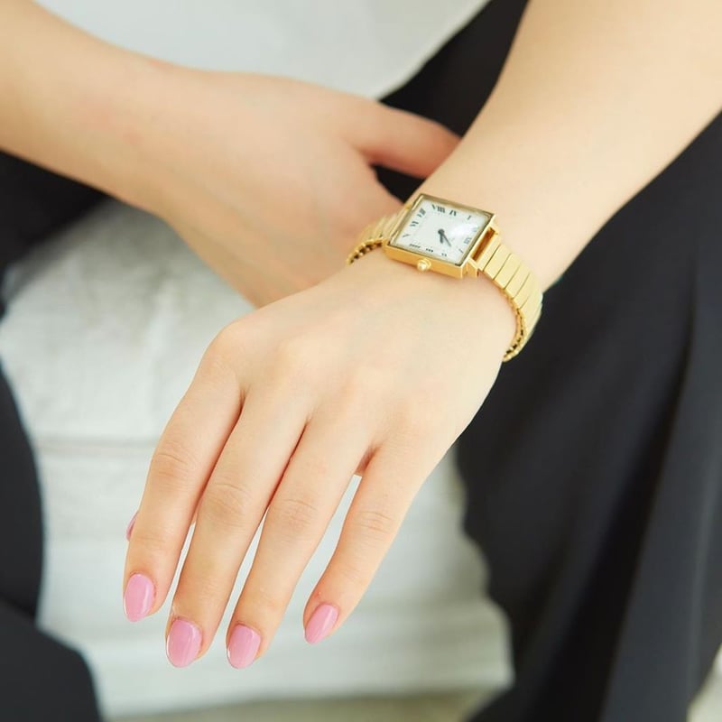 VAGUE WATCH Co. Carré Extension | MAROON