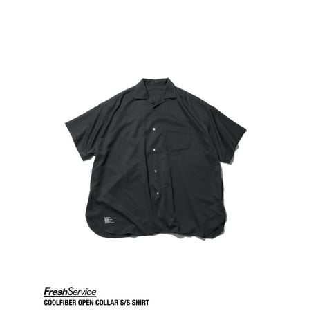FreshService "COOLFIBER OPEN COLLAR S/S SHIRT"