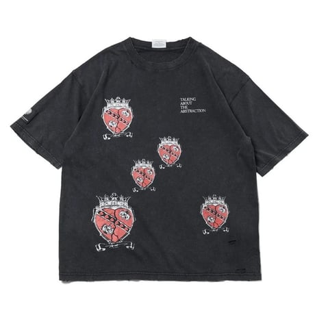 TALKING ABOUT THE ABSTRACTION HEART CROWN TEE