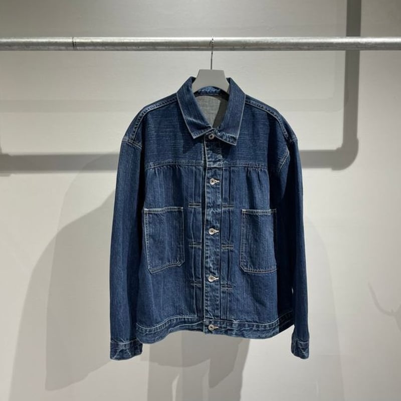 PORTER CLASSIC STEINBECK DENIM JACKET | MAROON